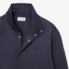 Jacke mit hohem Kragen und Stickerei