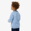 Jungen-Pullover aus Baumwolle und Wolle mit Rundhalsausschnitt