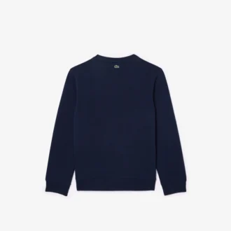 Kinder-Fleece-Sweatshirt mit Krokodil-Print