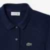 Kinder-Poloshirt mit gewelltem Kragen aus Mini-Piqué