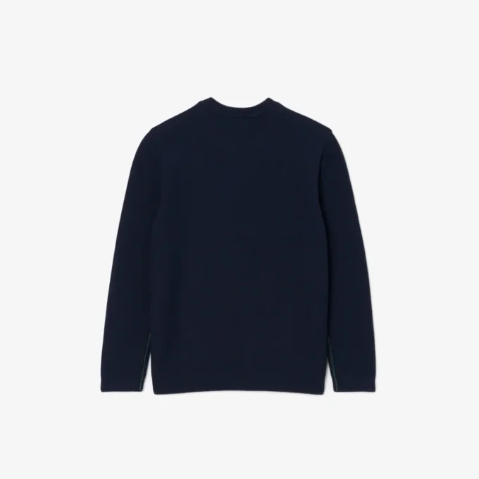 Kinder-Pullover aus Baumwolle mit Rundhalsausschnitt