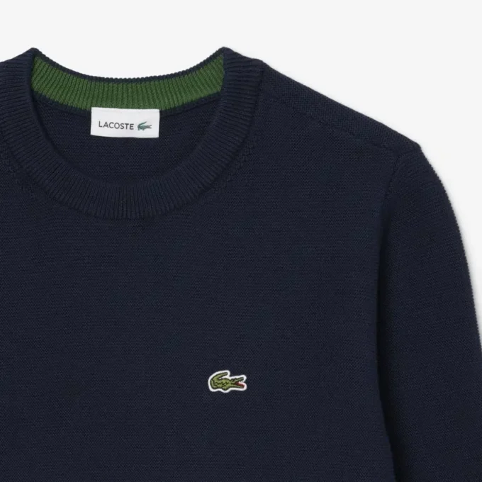 Kinder-Pullover aus Baumwolle mit Rundhalsausschnitt
