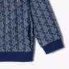 Kinder-Sweatshirt mit hohem Kragen und Reißverschluss „Paris Monogram“