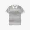 Klassisch geschnittenes gestreiftes Petit Piqué-Poloshirt Klassisch geschnittenes gestreiftes Petit Piqué-Poloshirt