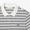 Klassisch geschnittenes gestreiftes Petit Piqué-Poloshirt Klassisch geschnittenes gestreiftes Petit Piqué-Poloshirt