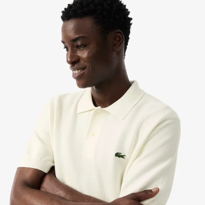 Klassisch geschnittenes Strick-Poloshirt