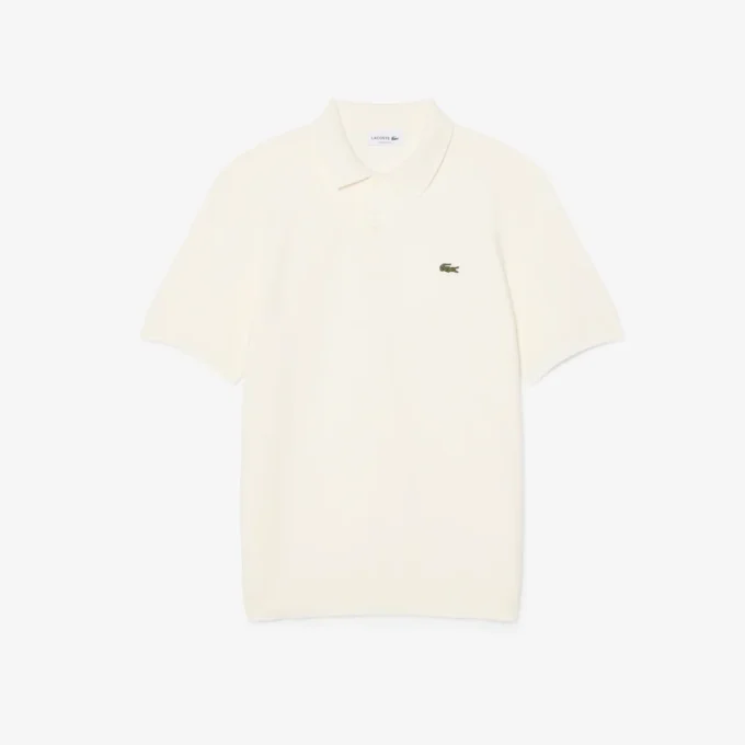 Klassisch geschnittenes Strick-Poloshirt