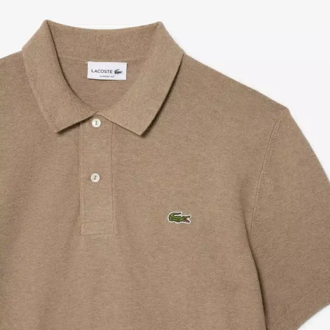 Klassisch geschnittenes Strick-Poloshirt