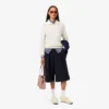 Kleine City Court-Tasche aus genarbtem Leder