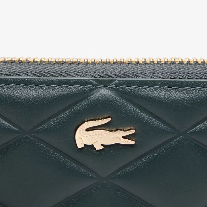 Kleines Portemonnaie aus Crocodelle-Leder