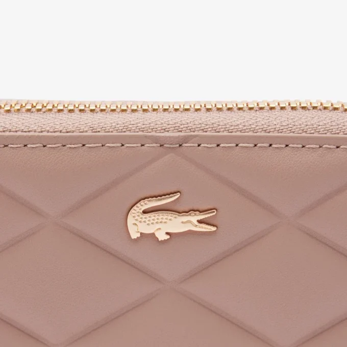 Kleines Portemonnaie aus Crocodelle-Leder