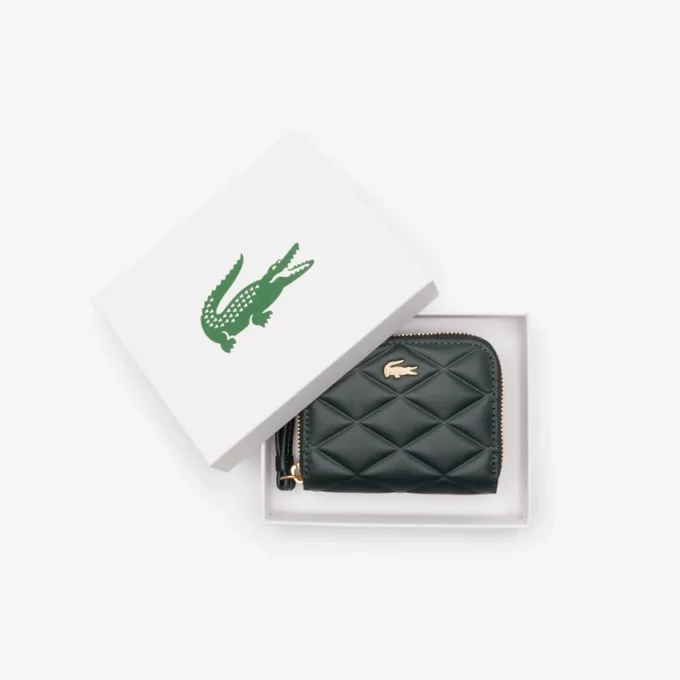 Kleines Portemonnaie aus Crocodelle-Leder
