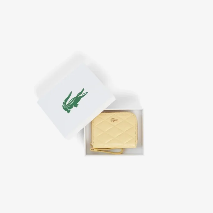 Kleines Portemonnaie aus Crocodelle-Leder