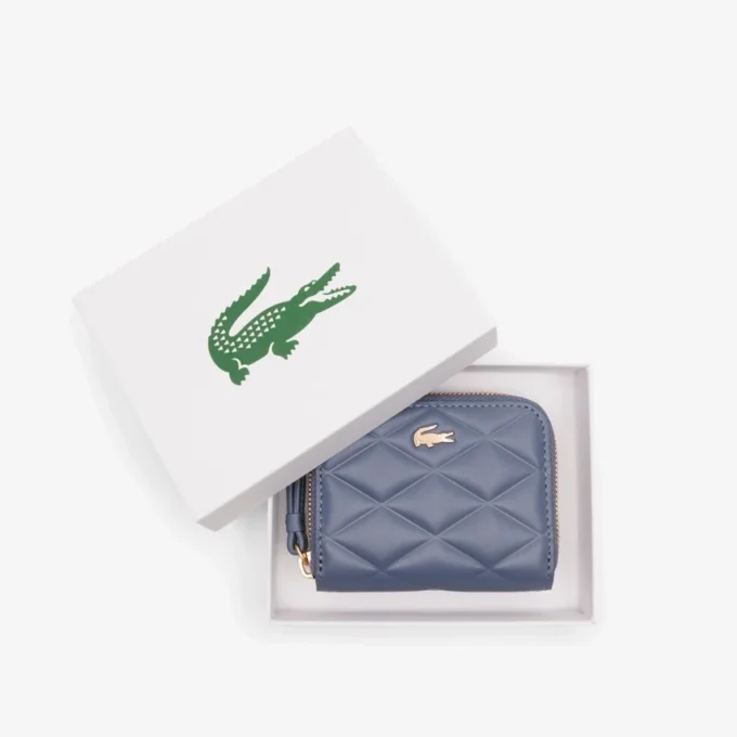 Kleines Portemonnaie aus Crocodelle-Leder