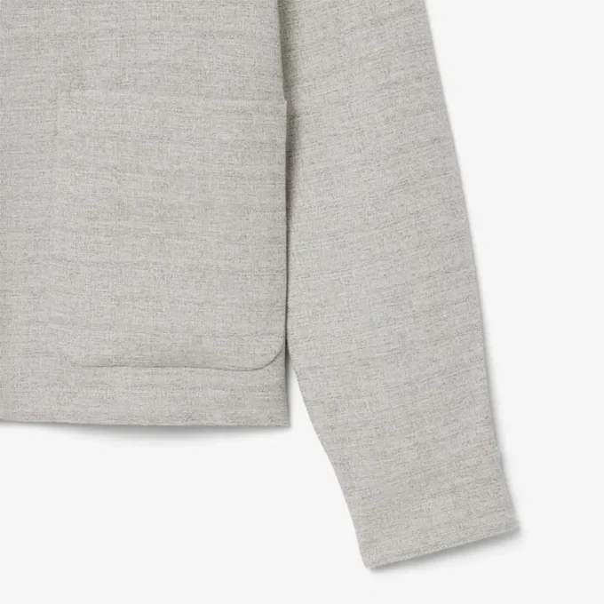 Kurze strukturierte Jacke
