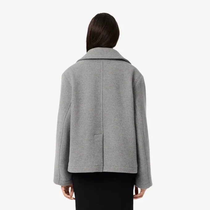 Kurzer Oversize-Peacoat aus The Blend für Damen