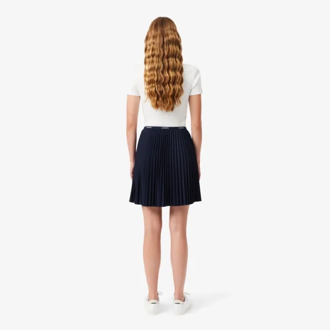 Kurzer Plisseerock für Damen