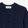 Kurzärmeliger 3D-Strickpullover