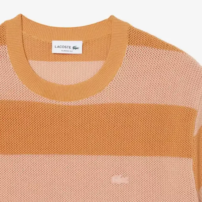 Kurzärmeliger Baumwollpullover