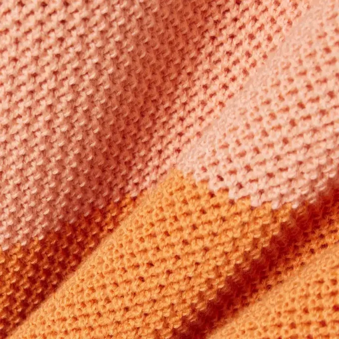 Kurzärmeliger Baumwollpullover