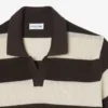 Kurzärmeliges, gestreiftes Poloshirt mit Polokragen