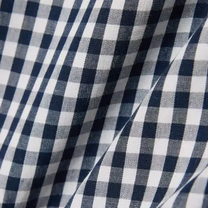 Kurzärmeliges Karohemd in Regular Fit