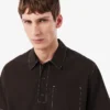 Kurzärmeliges Popeline-Hemd in Relaxed Fit