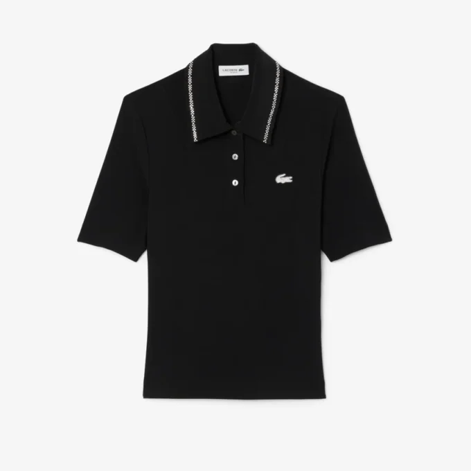 L.12.D Slim Fit Diamanta Pop Polo für Damen