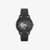 Lacoste.12.12 Automatikuhr aus Leder
