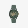 Lacoste.12.12 Automatikuhr aus Leder
