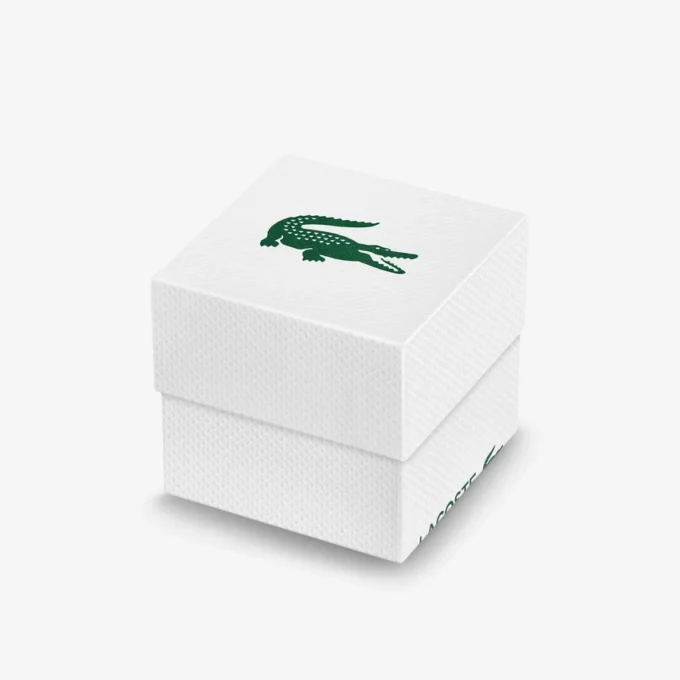 Lacoste.12.12 Automatikuhr aus Leder
