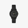 Lacoste.12.12 Uhr mit schwarzem Silikonarmband