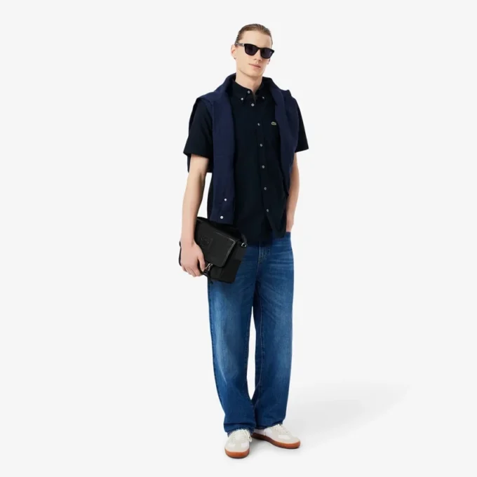Lacoste Classic Satchel mit Klappenverschluss