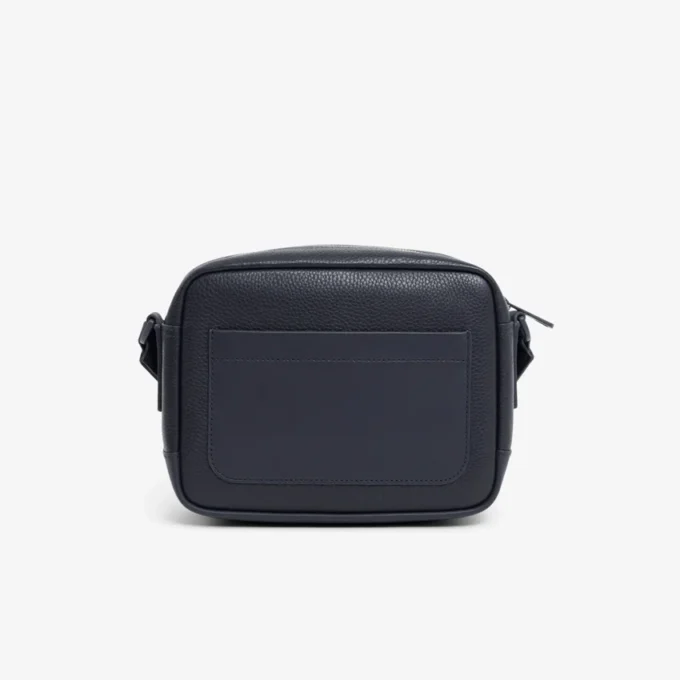 Lacoste Club Satchel aus genarbtem Leder