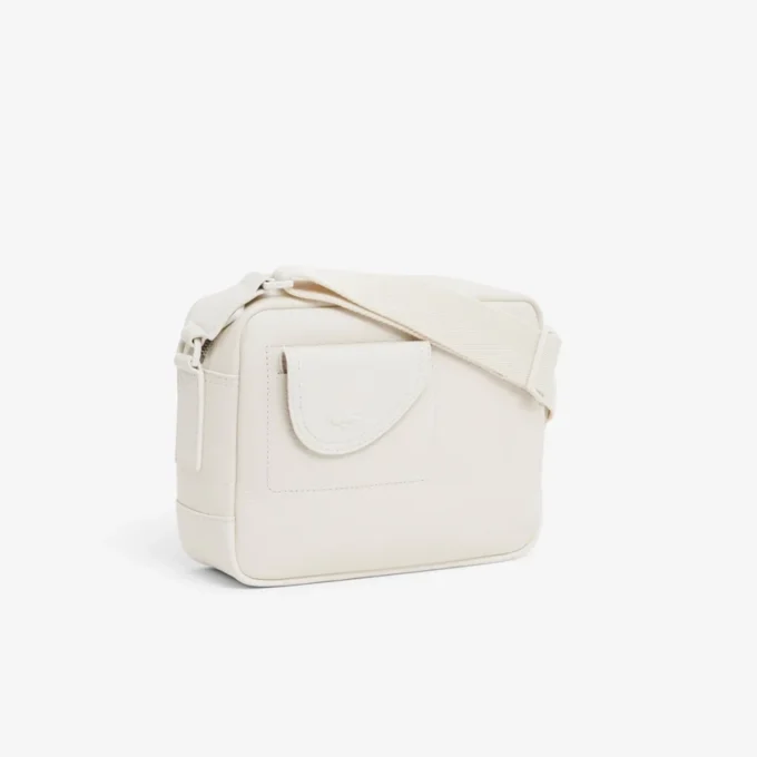 Lacoste Club Satchel aus genarbtem Leder