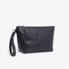 Lacoste Clutch aus genarbtem Leder