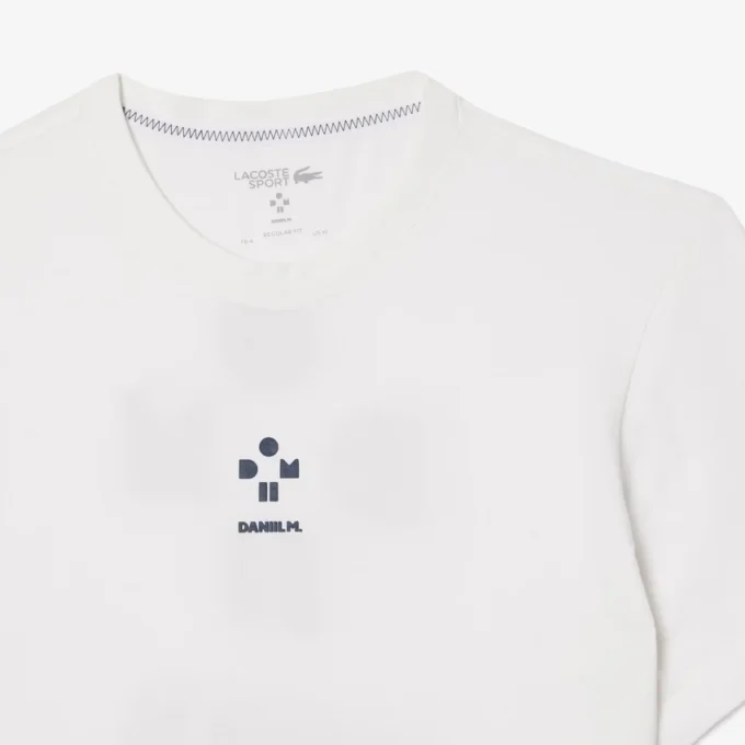 Lacoste Tennis X Daniil Medvedev Ultra Dry T-Shirt für Herren