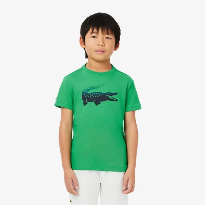 Lacoste X Daniil Medvedev Ultra Dry T-Shirt für Kinder