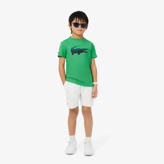 Lacoste X Daniil Medvedev Ultra Dry T-Shirt für Kinder