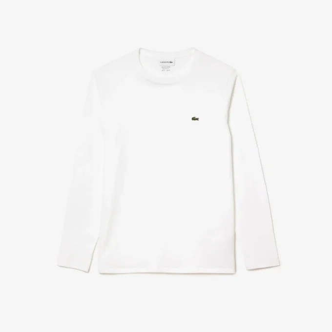 Langarm-T-Shirt aus Pima-Baumwolle für Herren