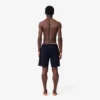 Lange Boxershorts für Herren mit gestreiftem Bund