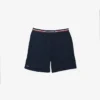Lange Boxershorts für Herren mit gestreiftem Bund