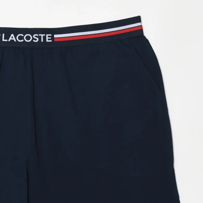 Lange Boxershorts für Herren mit gestreiftem Bund