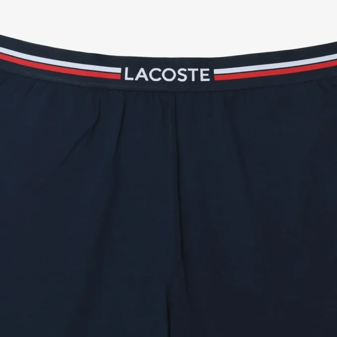 Lange Boxershorts für Herren mit gestreiftem Bund
