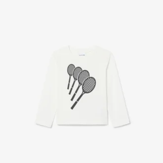 Langärmliges Baumwoll-T-Shirt