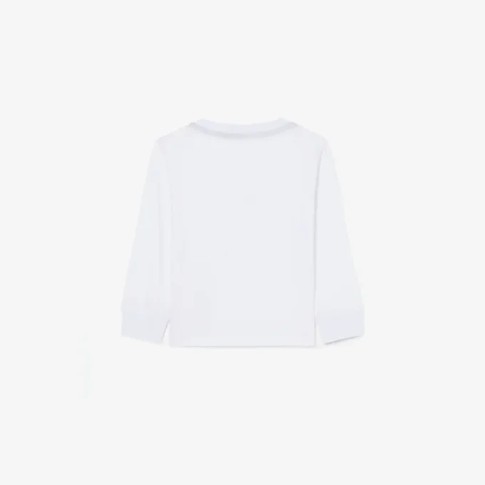 Langärmliges Baumwoll-T-Shirt für Kinder