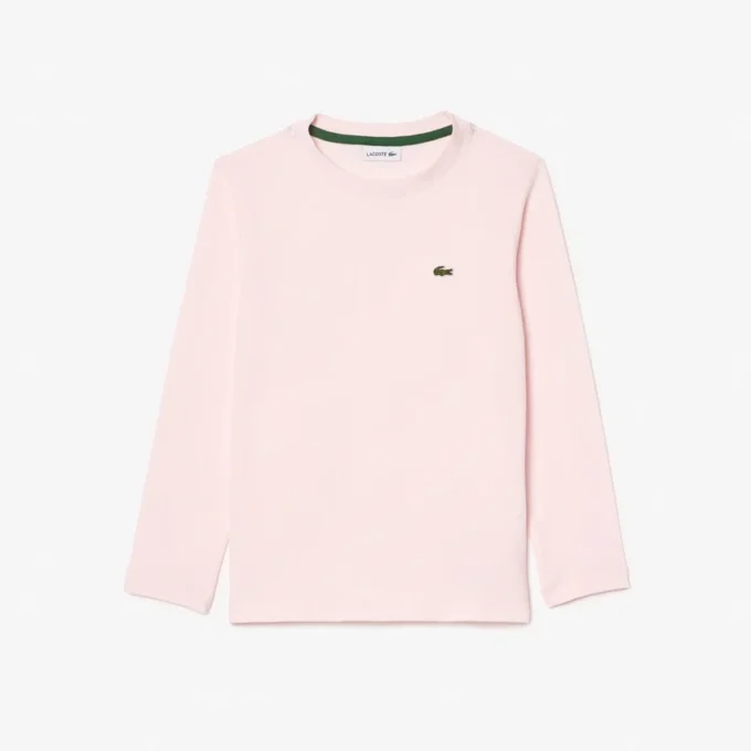 Langärmliges Baumwoll-T-Shirt für Kinder
