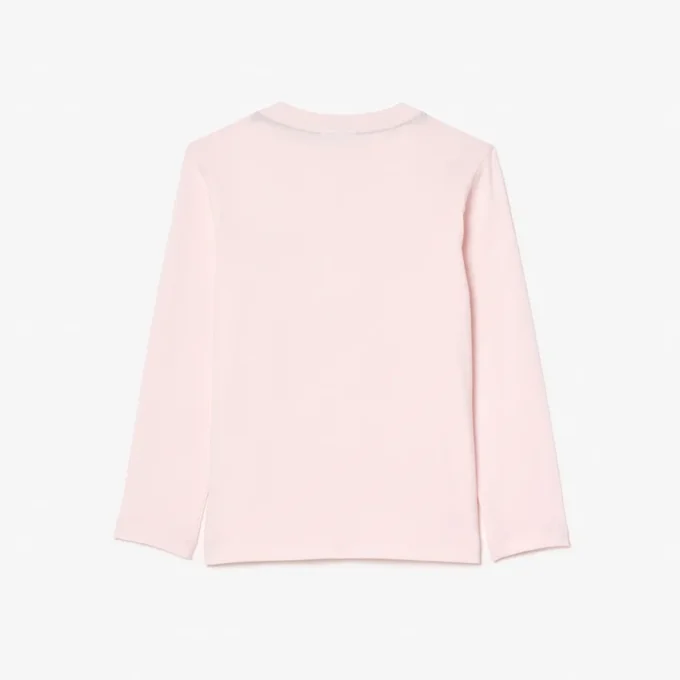 Langärmliges Baumwoll-T-Shirt für Kinder