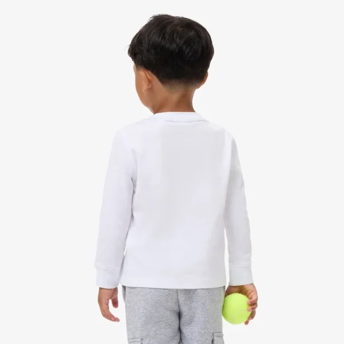 Langärmliges Baumwoll-T-Shirt für Kinder
