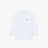 Langärmliges Piqué-Poloshirt für Jungen